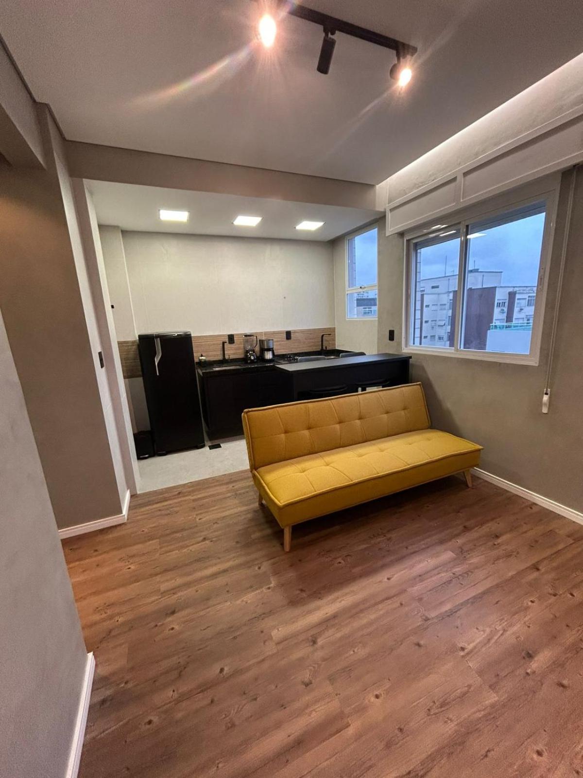 Apartamento Frente A Praia Do Embare Santos Экстерьер фото