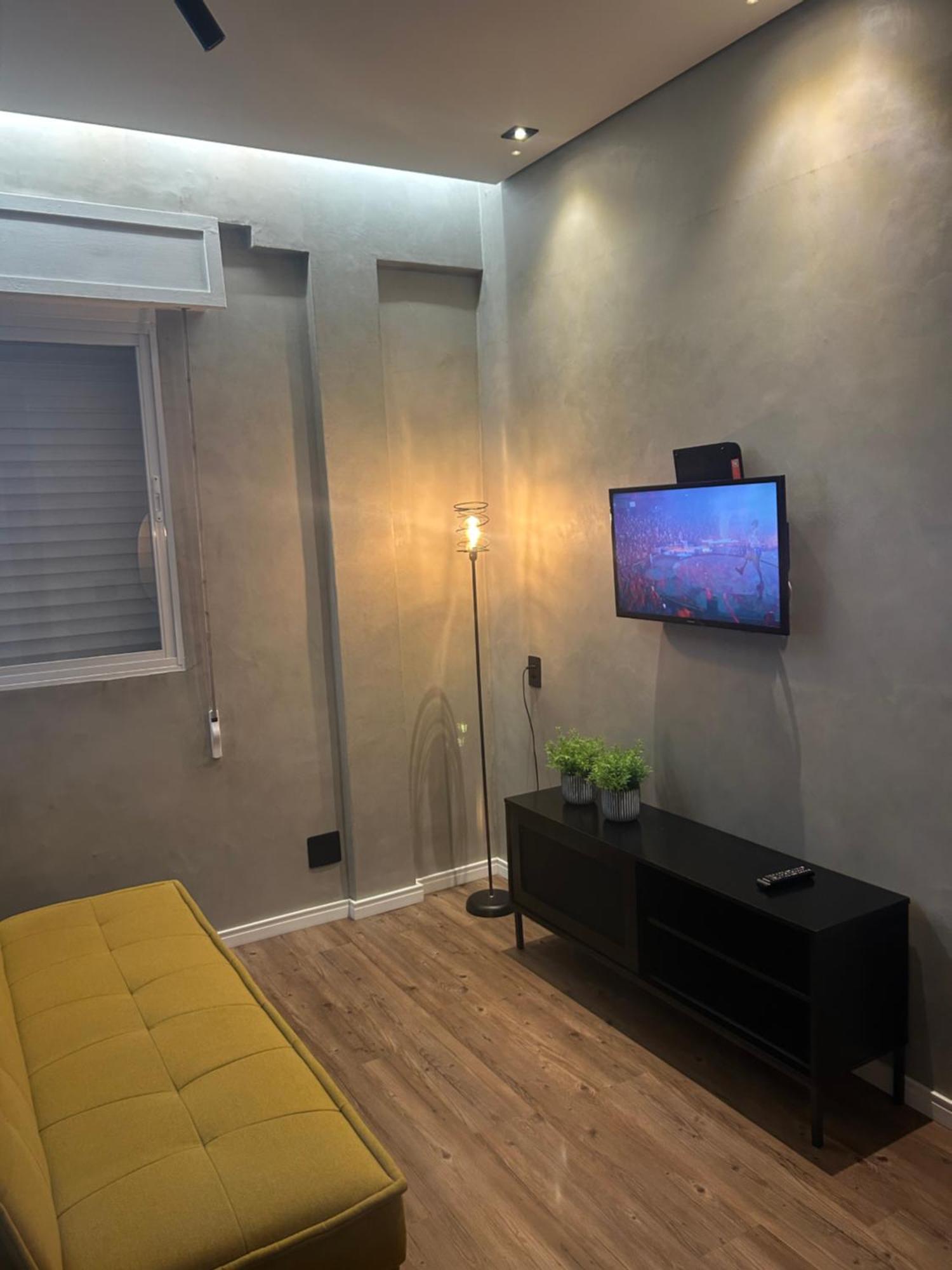 Apartamento Frente A Praia Do Embare Santos Экстерьер фото